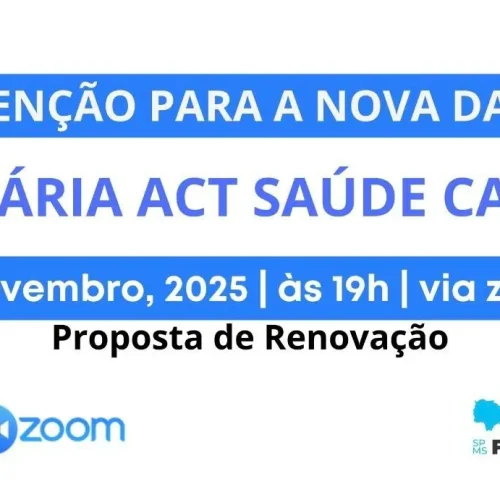Feeb SP/MS convoca plenária para discutir renovação do ACT Saúde Caixa – ATENÇÃO: Data alterada