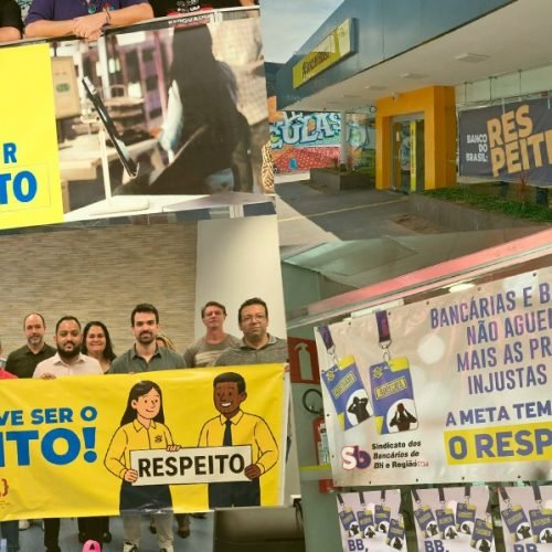 Funcionários do BB se manifestam em todo o país contra metas abusivas