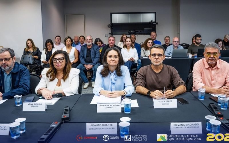 Comando fecha proposta de reajuste com a Fenaban para 2026 e 2027; texto vai às assembleias