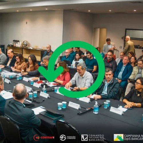 Trabalhadores retomam negociações com os bancos nesta terça