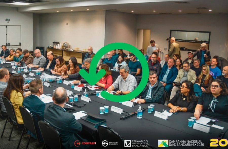 Trabalhadores retomam negociações com os bancos nesta terça