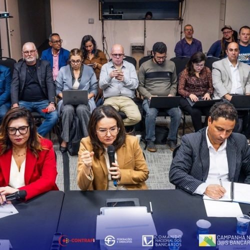 Campanha Nacional: bancos se comprometem a apresentar proposta geral às reivindicações da categoria no dia 13
